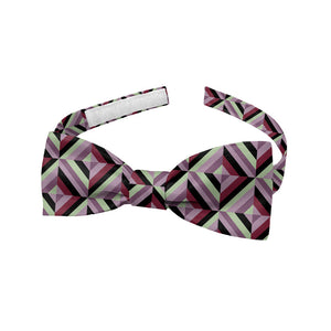 Brick Geometric Bow Tie - Baby Pre-Tied 9.5-12.5" -  - Knotty Tie Co.