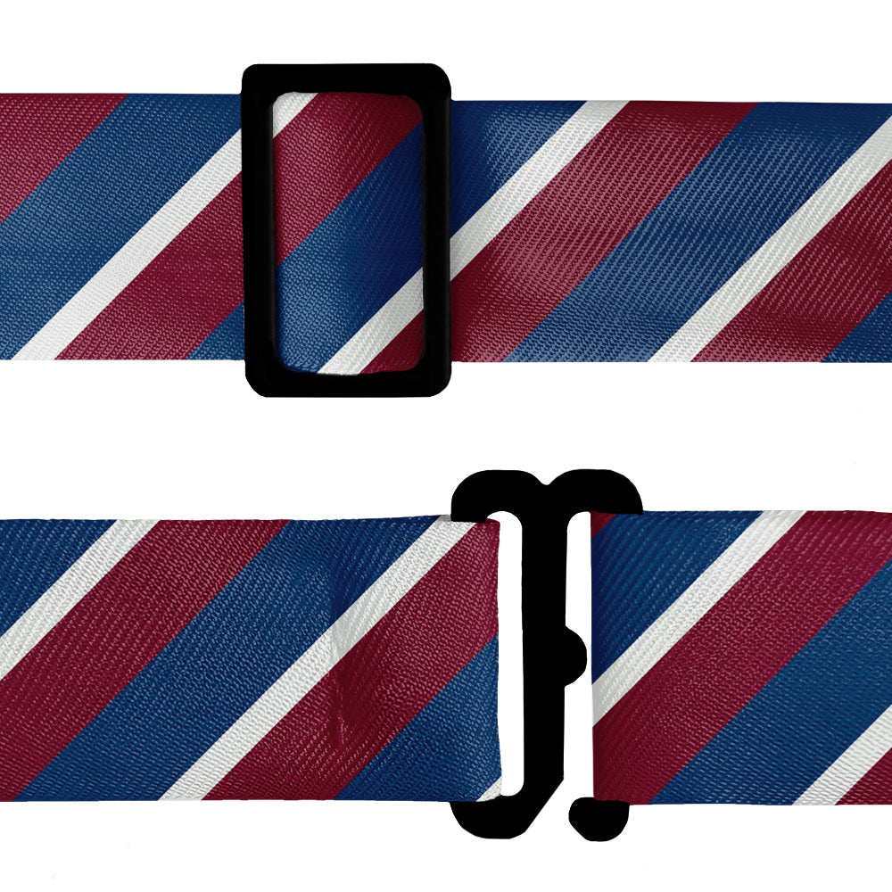 Broadway Stripe Bow Tie -  -  - Knotty Tie Co.