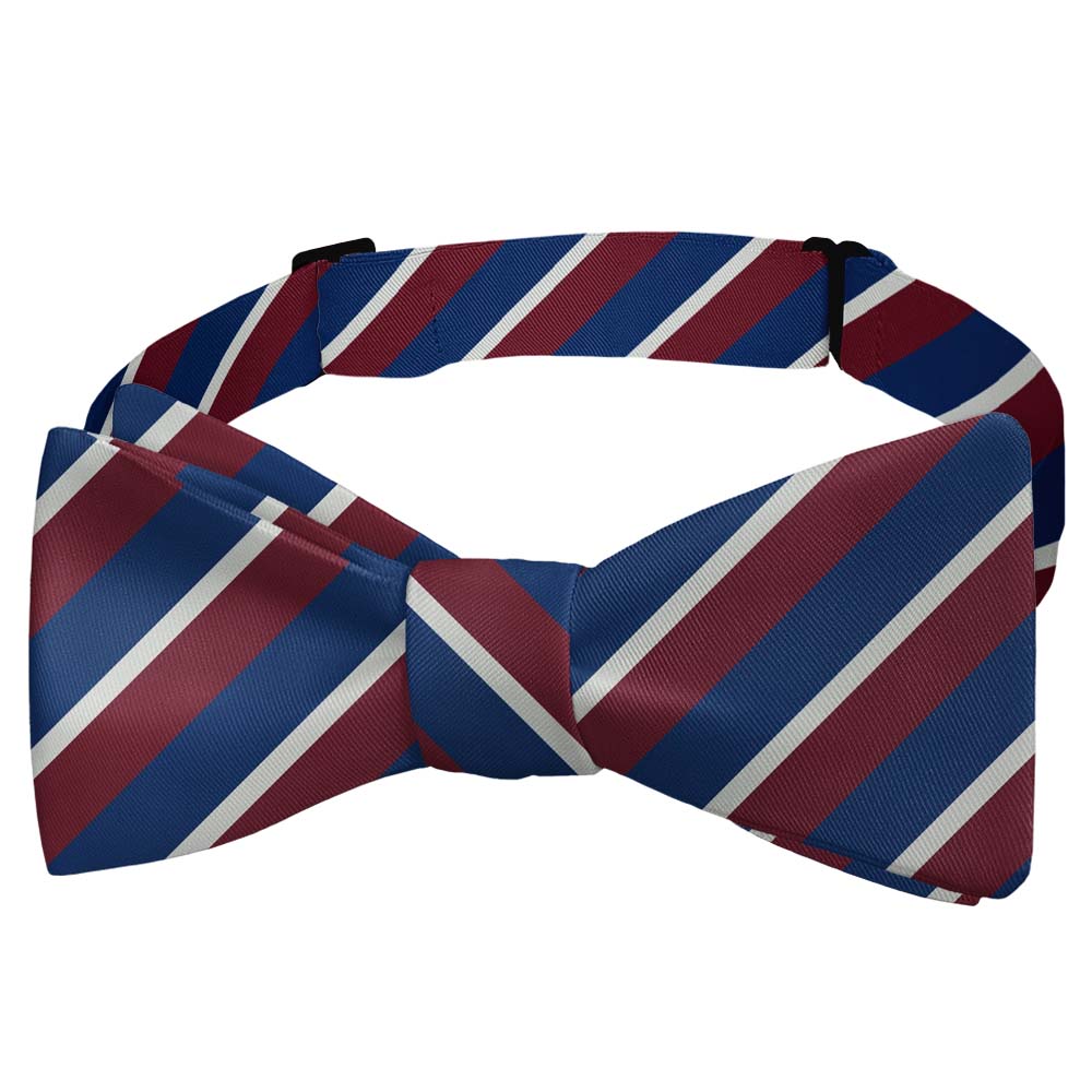 Broadway Stripe Bow Tie - Self Tie Bow Tie - Knotty Tie Co.