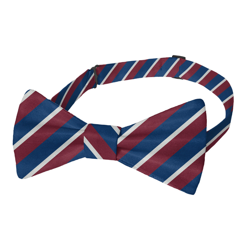Broadway Stripe Bow Tie - Pre-Tied Bow Tie - Knotty Tie Co.