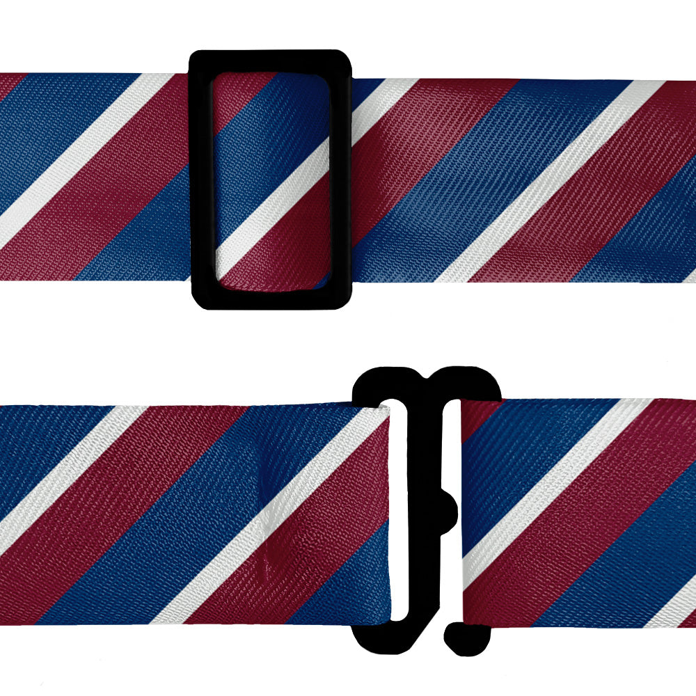 Broadway Stripe Bow Tie - Bow Tie Hardware - Knotty Tie Co.