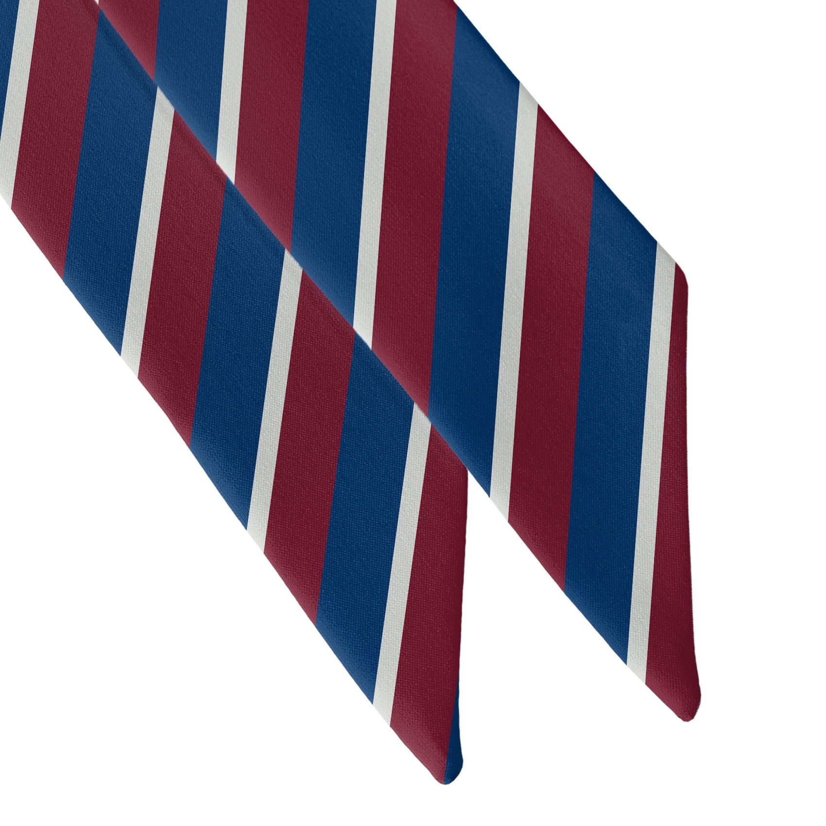 Broadway Stripe Hair Scarf - Scarf Tapered Ends - Knotty Tie Co.