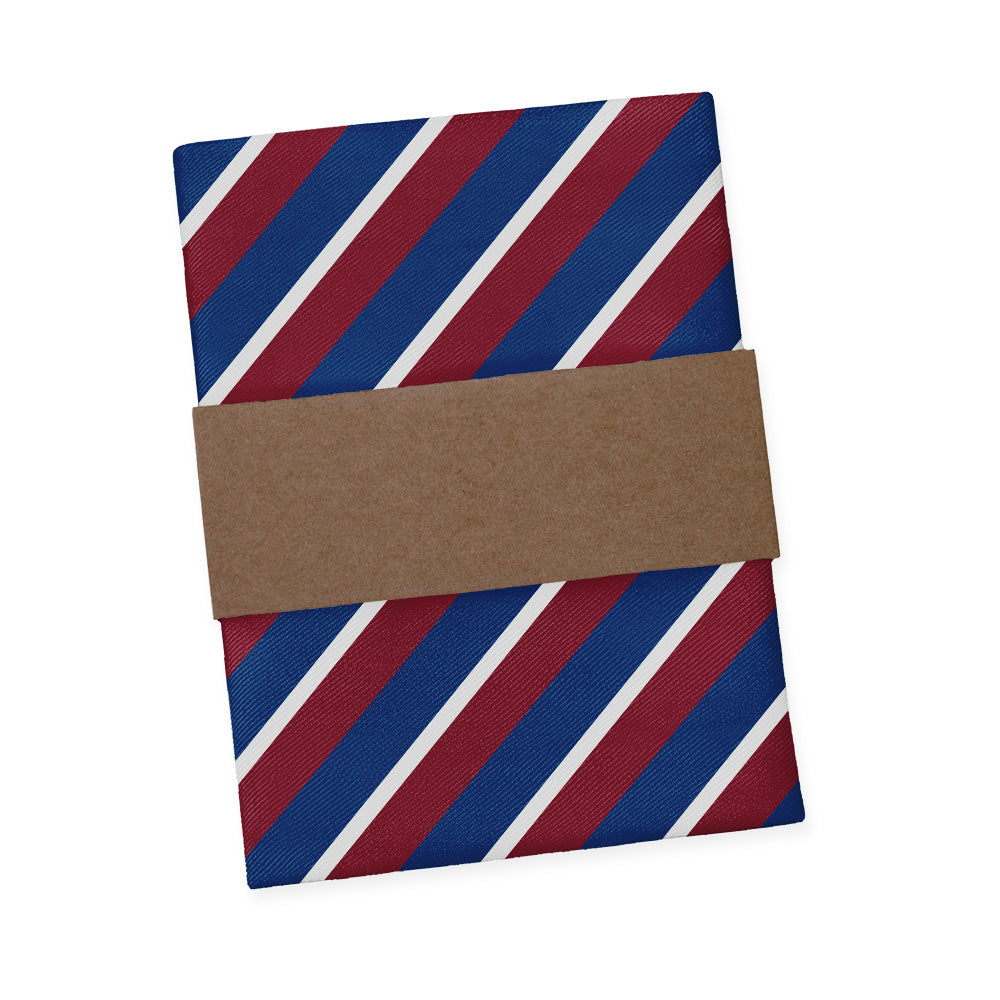 Broadway Stripe Pocket Square - Packaging - Knotty Tie Co.