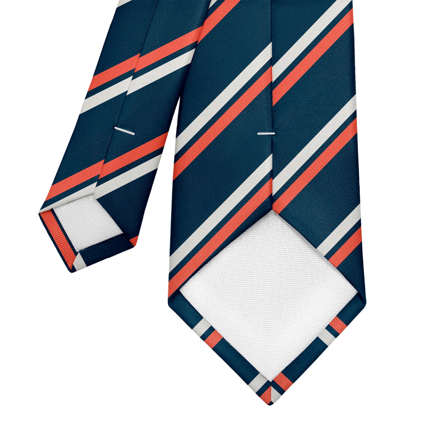 Custom Brooklyn 1 Logo Tie - Tipping - Knotty Tie Co.