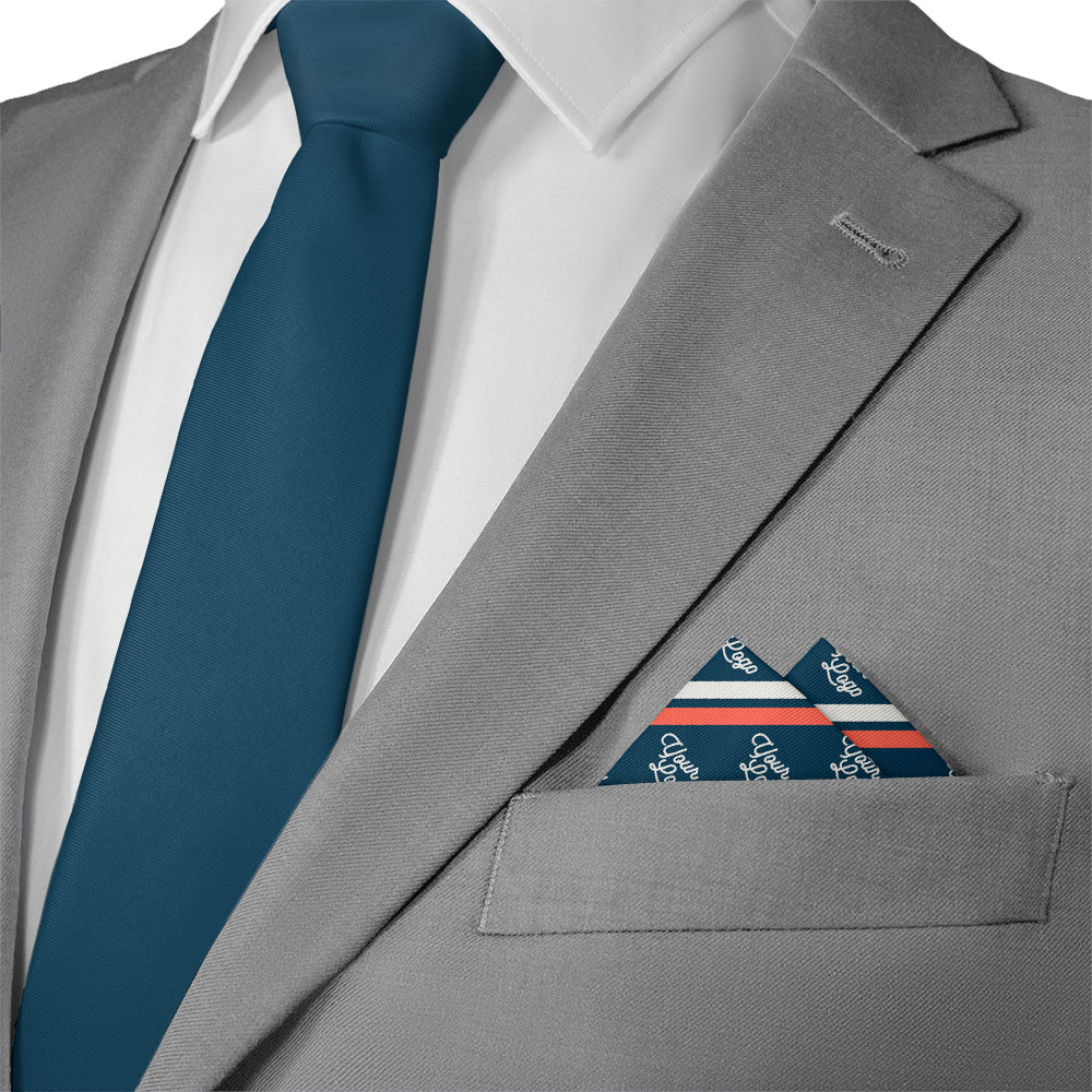 Brooklyn 2 Logo Pocket Square