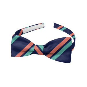 Brooklyn Stripe Bow Tie - Baby Pre-Tied 9.5-12.5" -  - Knotty Tie Co.