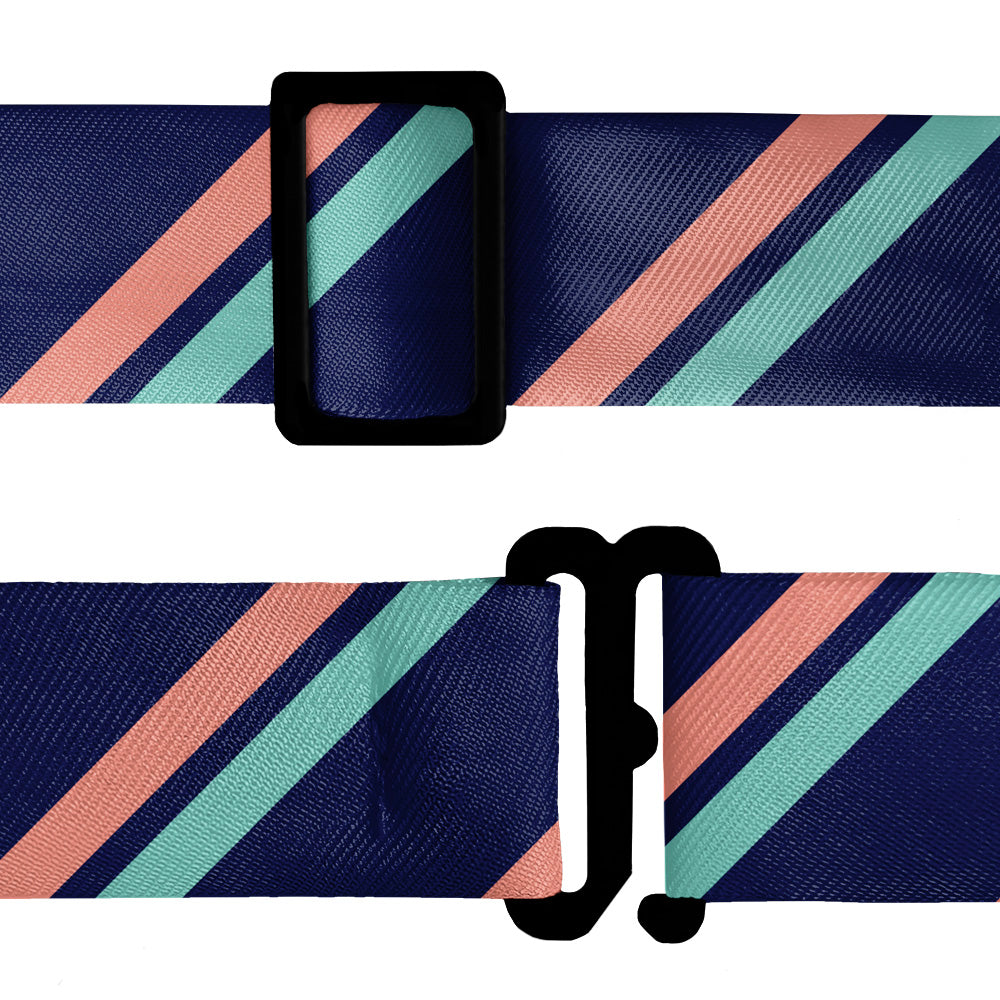 Brooklyn Stripe Bow Tie -  -  - Knotty Tie Co.