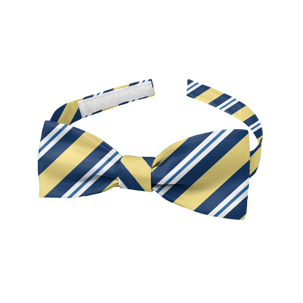 Bruce Stripe Bow Tie - Baby Pre-Tied 9.5-12.5" -  - Knotty Tie Co.