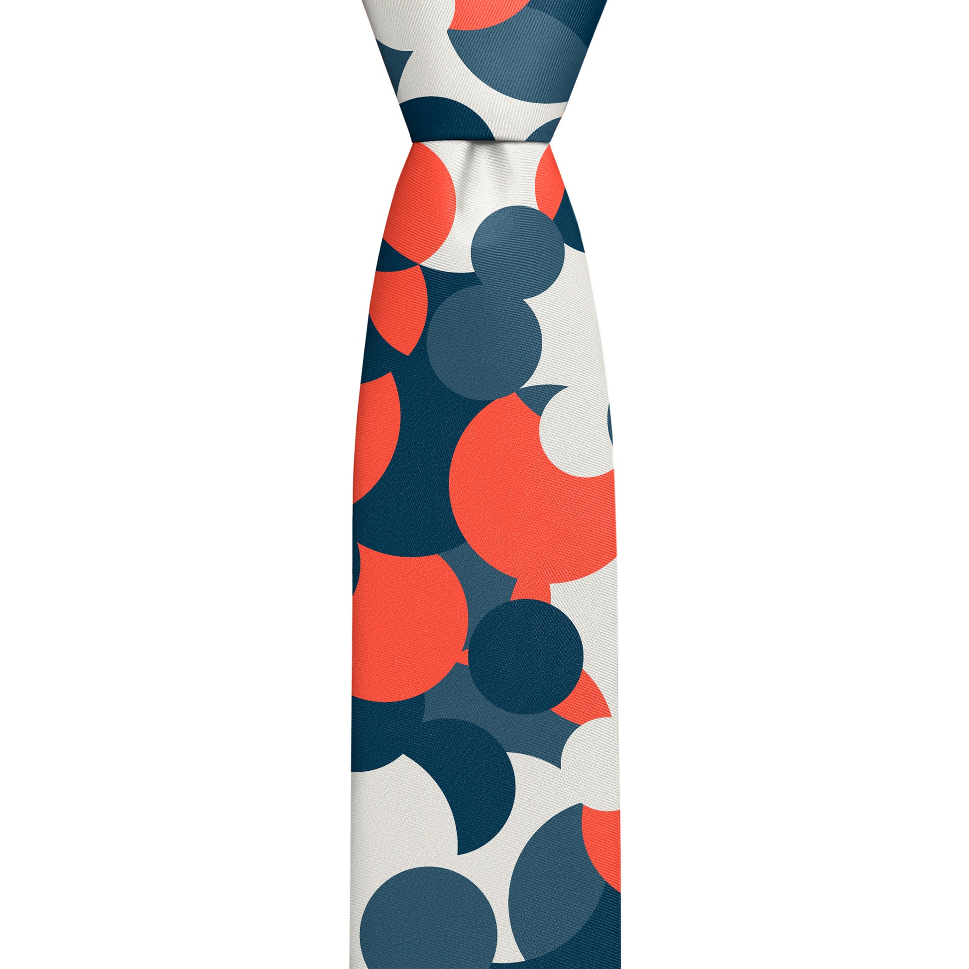 Custom Bubble Dots 1 Logo Tie - Knot - Knotty Tie Co.
