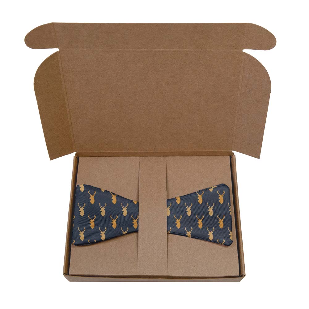 Buck Bow Tie- Kraft Gift Box Packaging - Knotty Tie Co.