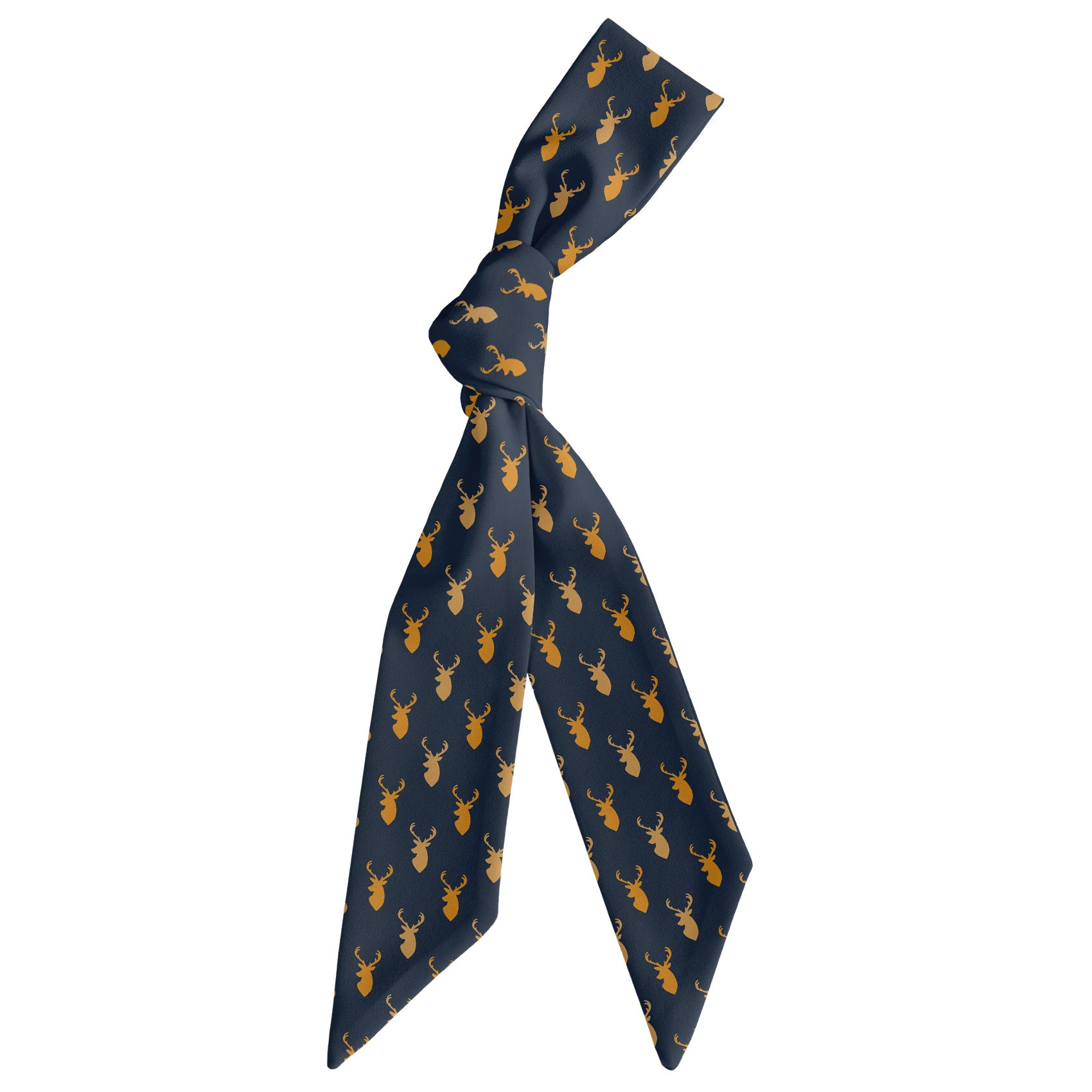 Buck Hair Scarf - Scarf Tied Into Knot - Knotty Tie Co.
