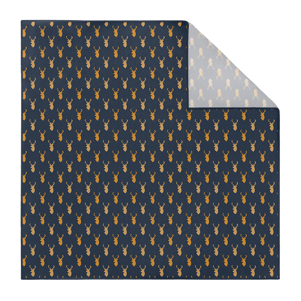 Buck Pocket Square - Printed - Knotty Tie Co.