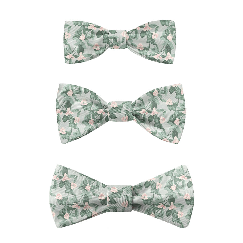 Budding Floral Bow Tie -  -  - Knotty Tie Co.