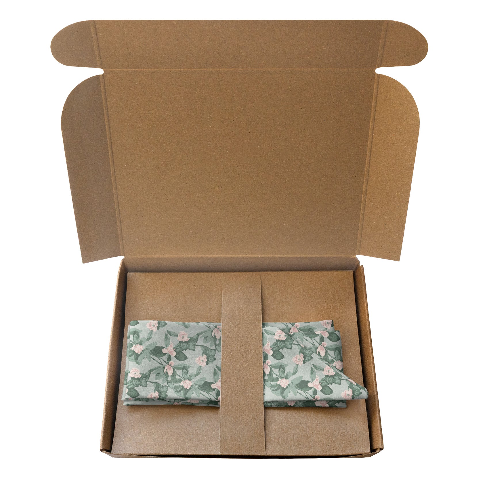 Budding Floral Hair Scarf - Packaging - Knotty Tie Co.