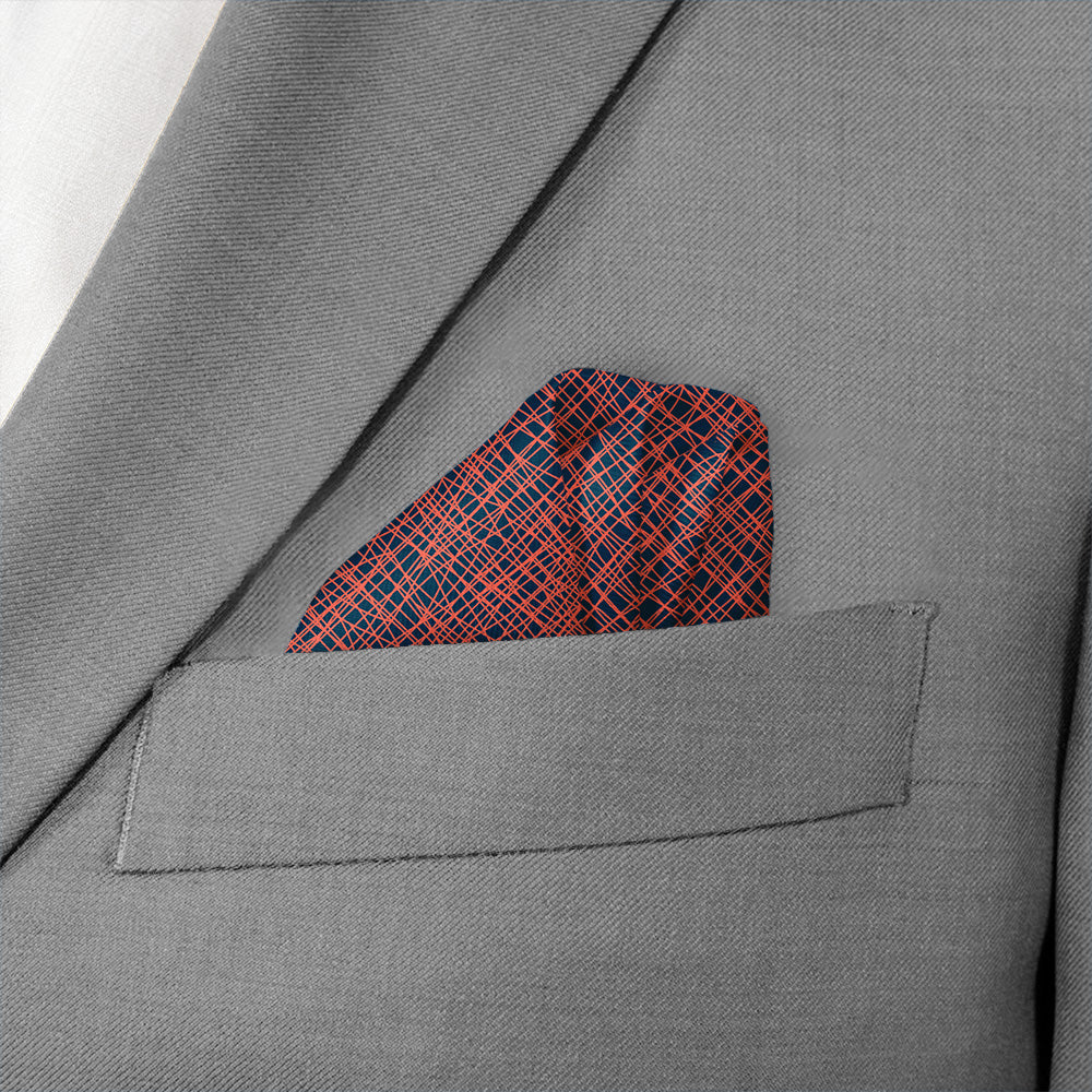 Burlap 1 Logo Pocket Square