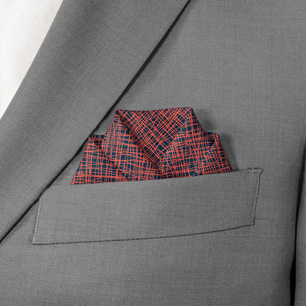 Burlap 1 Logo Pocket Square