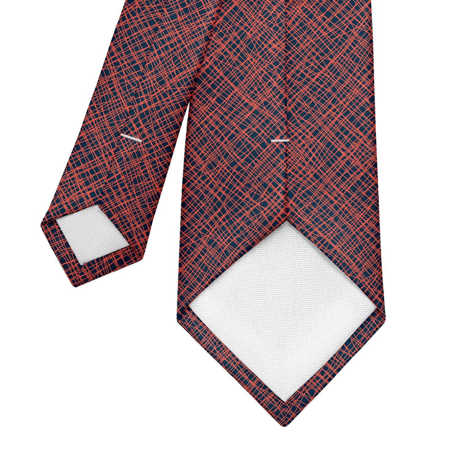 Custom Burlap 1 Logo Tie - Tipping - Knotty Tie Co.