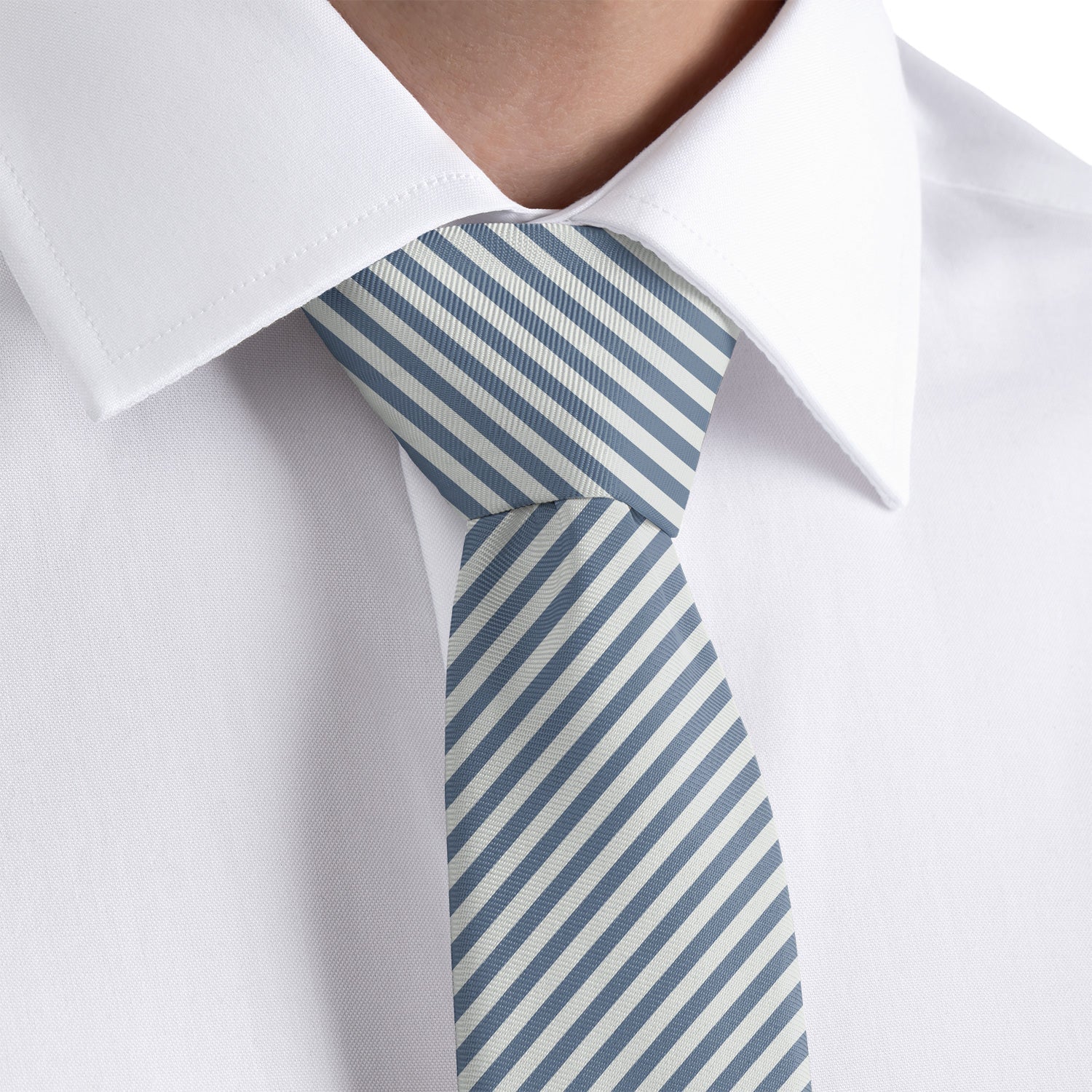 Butler Stripe Necktie - Dress Shirt - Knotty Tie Co.