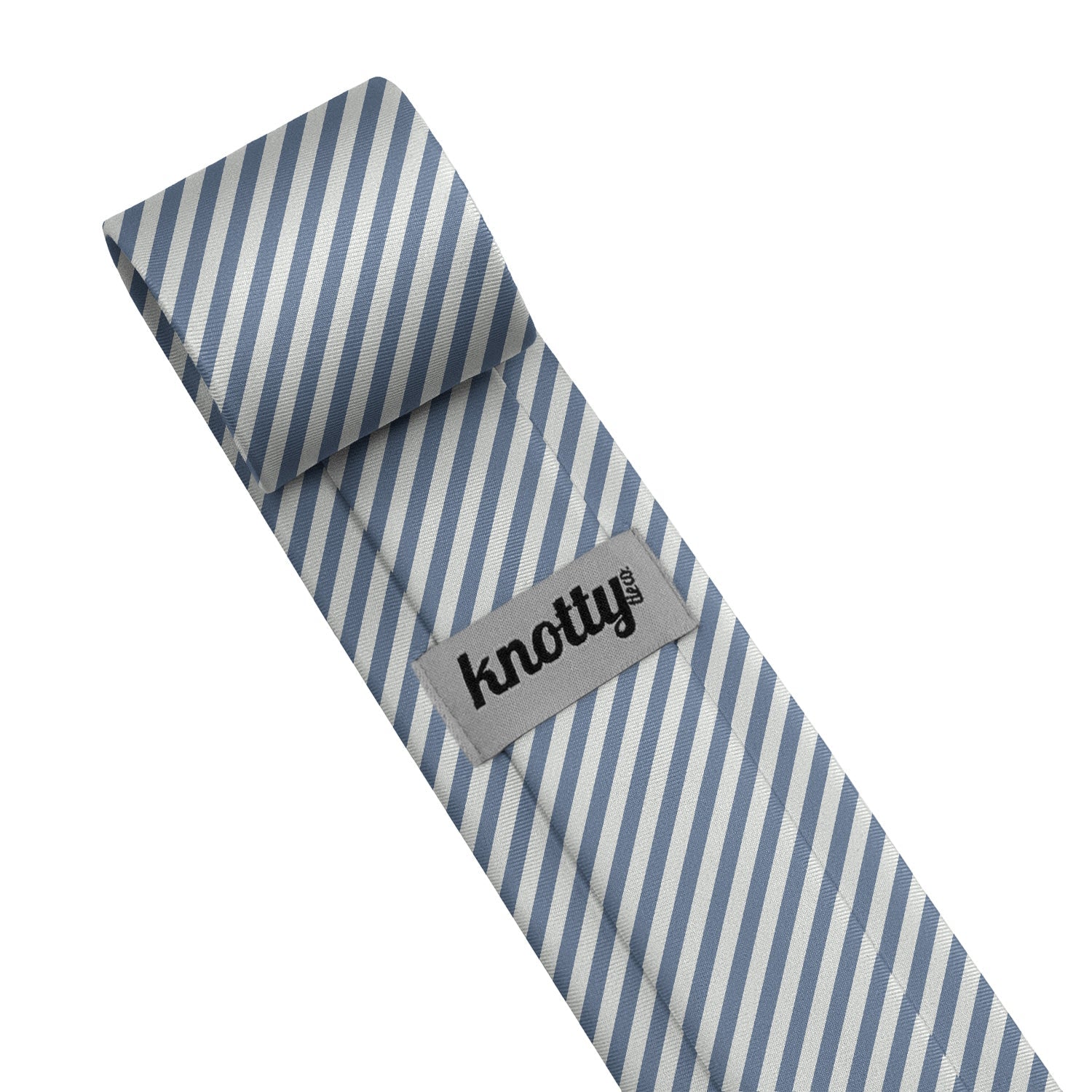 Butler Stripe Necktie - Tag - Knotty Tie Co.