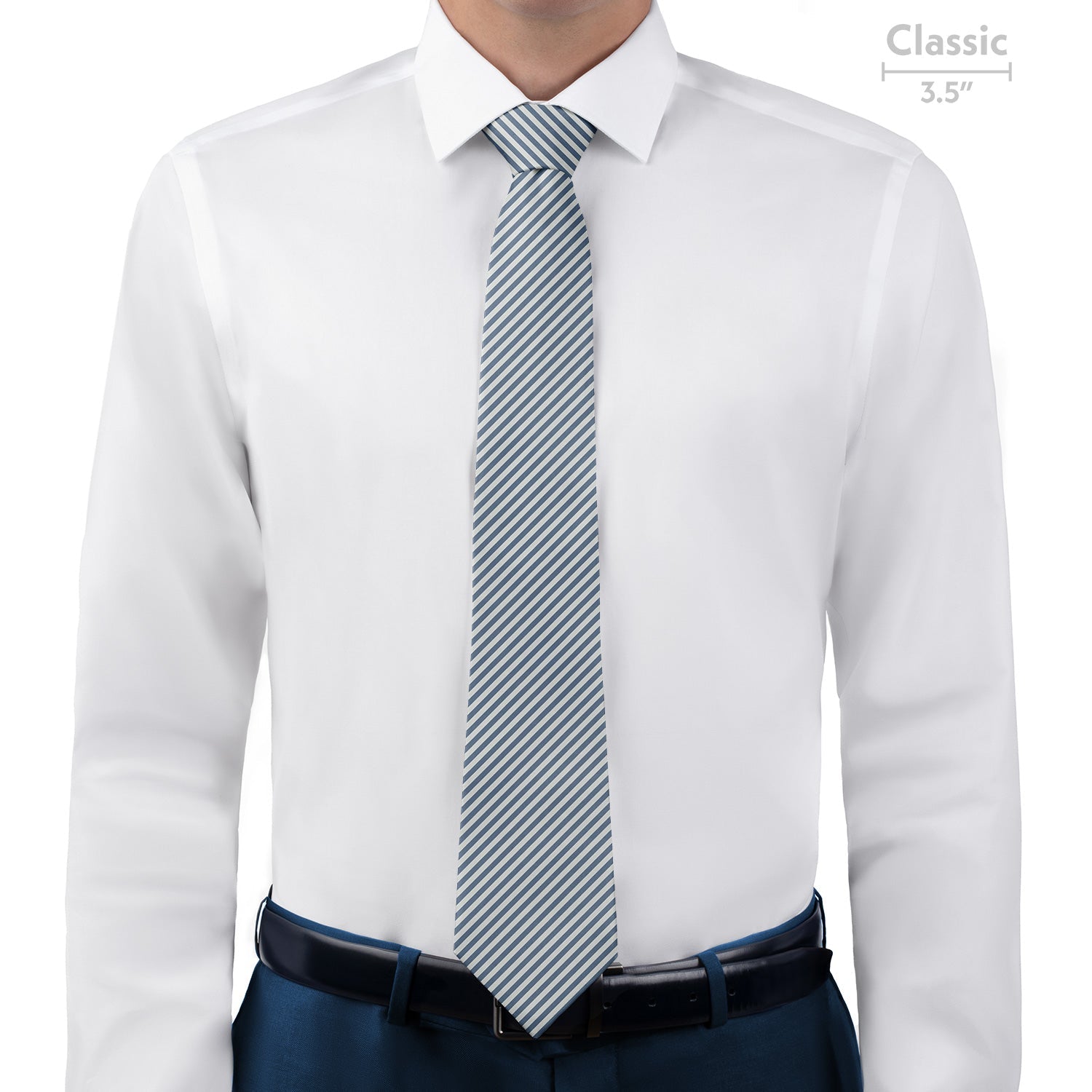 Butler Stripe Necktie - Classic - Knotty Tie Co.