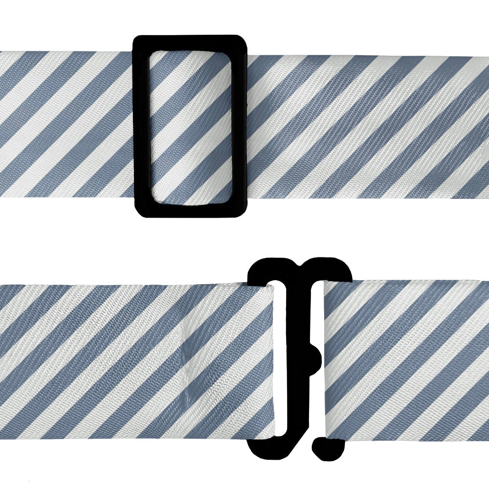 Butler Stripe Bow Tie -  -  - Knotty Tie Co.