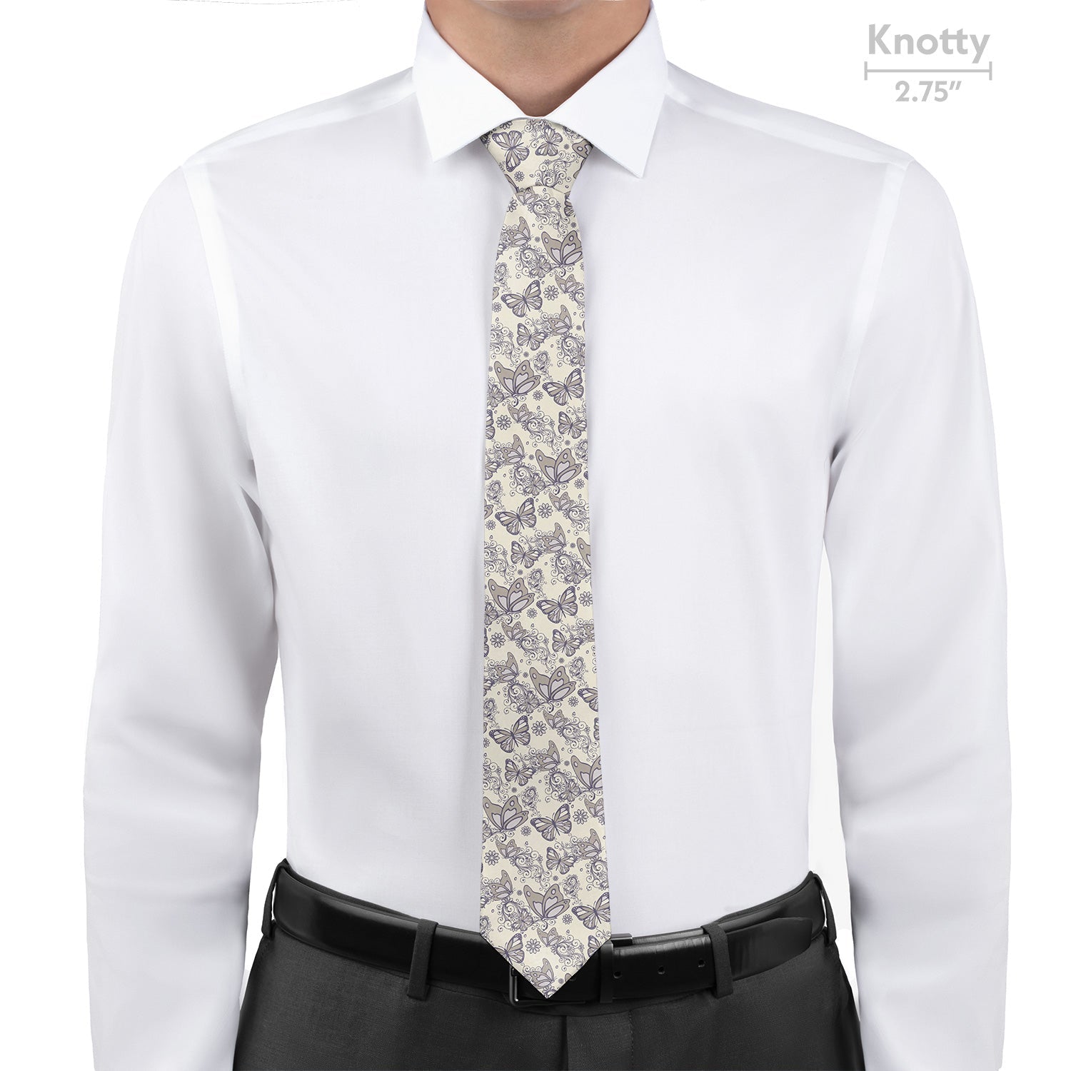 Butterfly Flutter Necktie - Knotty - Knotty Tie Co.