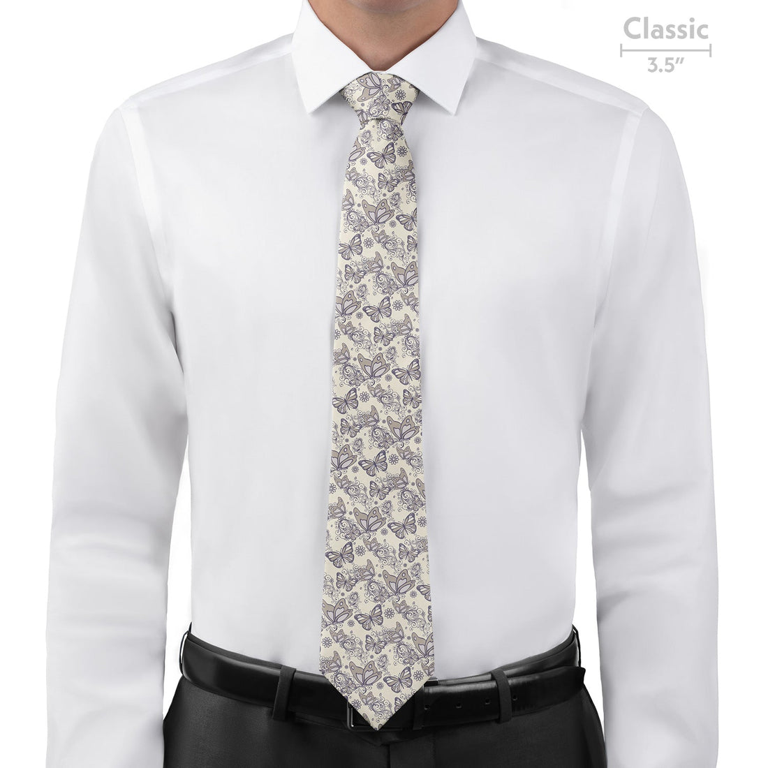 Butterfly Flutter Necktie - Classic - Knotty Tie Co.