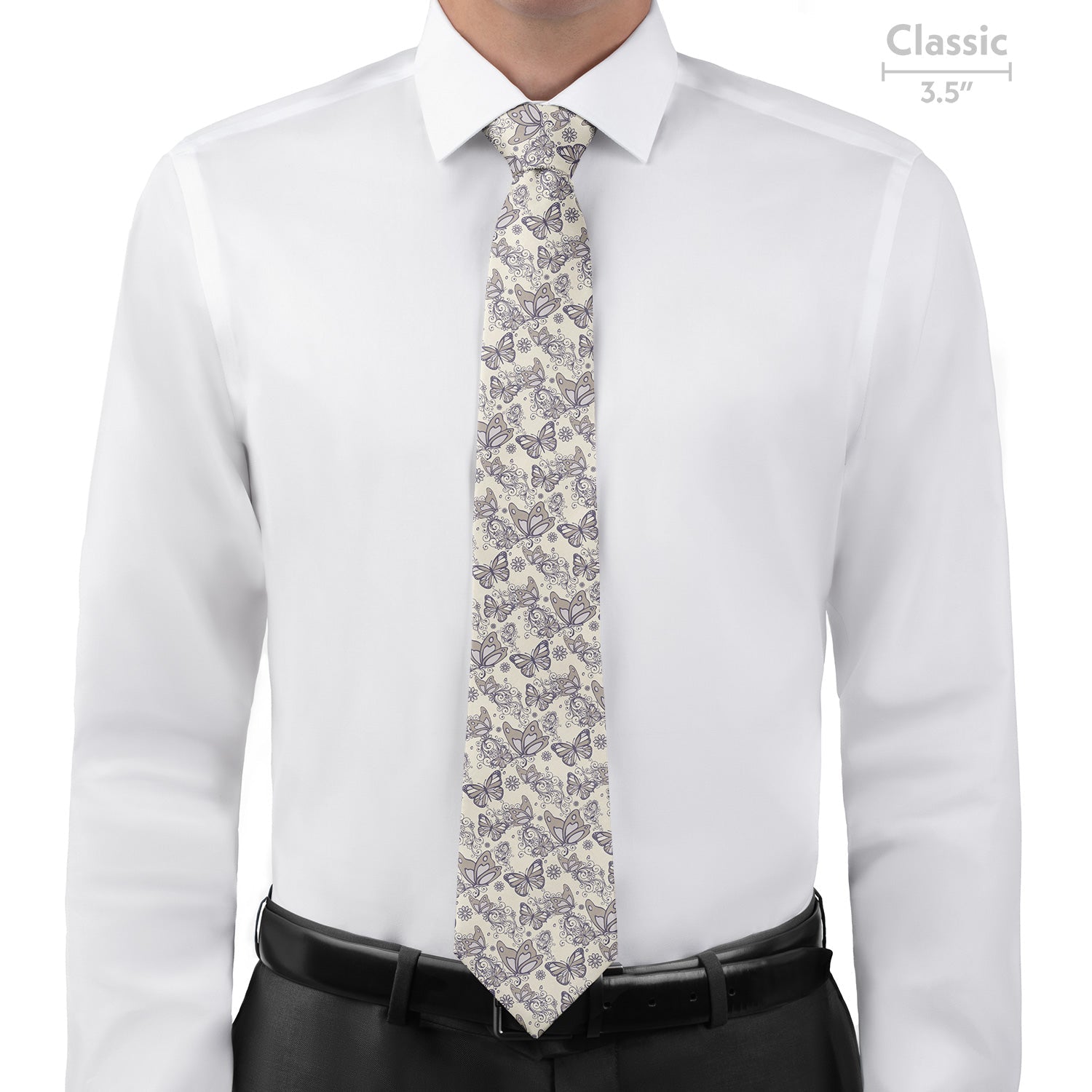 Butterfly Flutter Necktie - Classic - Knotty Tie Co.