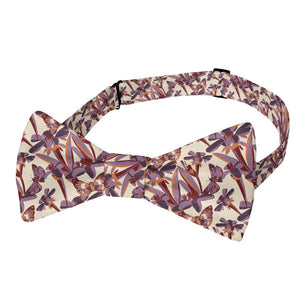 Butterfly Floral Bow Tie - Adult Pre-Tied 12-22" -  - Knotty Tie Co.