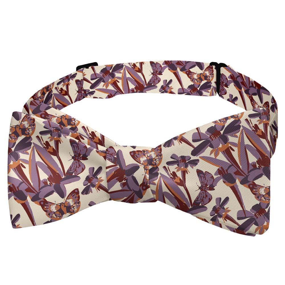 Butterfly Floral Bow Tie - Self Tie Bow Tie - Knotty Tie Co.