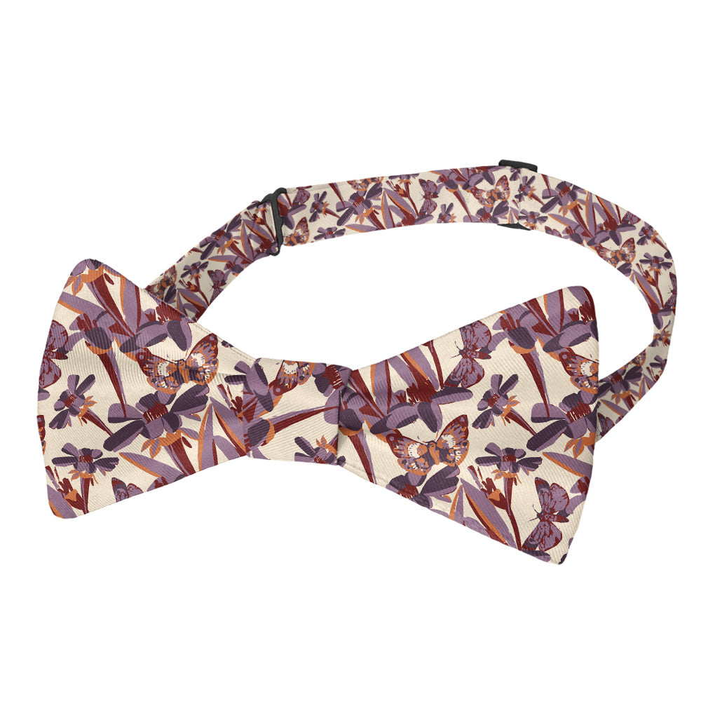 Butterfly Floral Bow Tie - Pre-Tied Bow Tie - Knotty Tie Co.