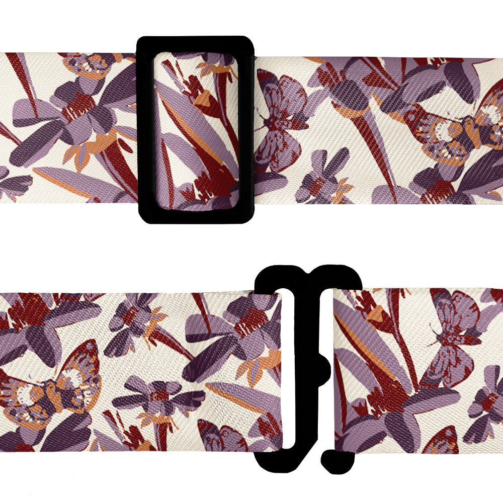 Butterfly Floral Bow Tie - Bow Tie Hardware - Knotty Tie Co.