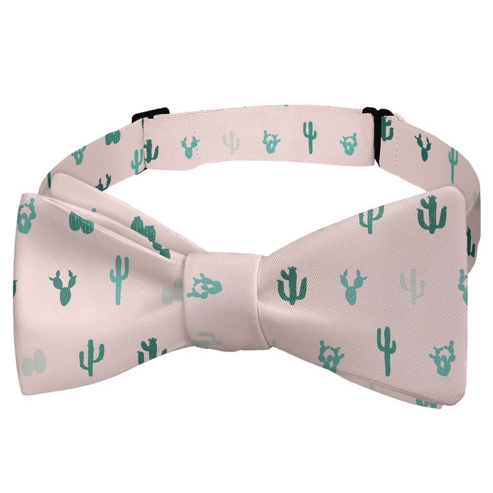 Cactus Herbage Bow Tie - Self Tie Bow Tie - Knotty Tie Co.