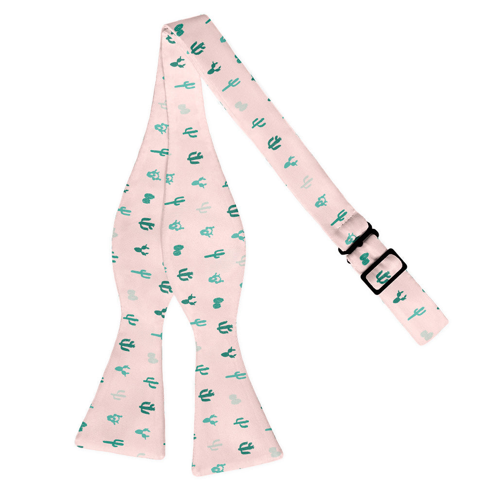 Cactus Herbage Bow Tie - Self Tie Flat - Knotty Tie Co.