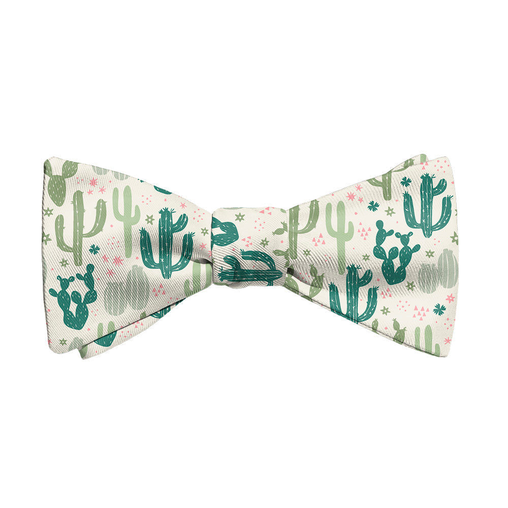 Cactus Party Bow Tie - Adult Standard Self-Tie 14-18" -  - Knotty Tie Co.