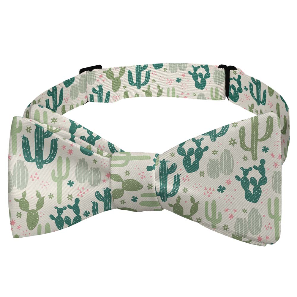 Cactus Party Bow Tie - Self Tie Bow Tie - Knotty Tie Co.