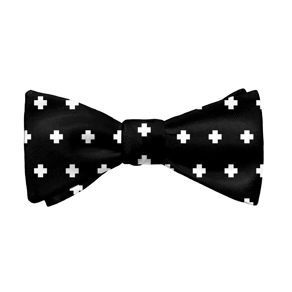 Calico Geometric Bow Tie - Adult Standard Self-Tie 14-18" -  - Knotty Tie Co.