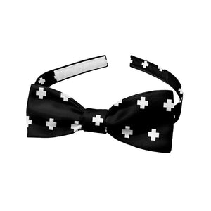 Calico Geometric Bow Tie - Baby Pre-Tied 9.5-12.5" -  - Knotty Tie Co.