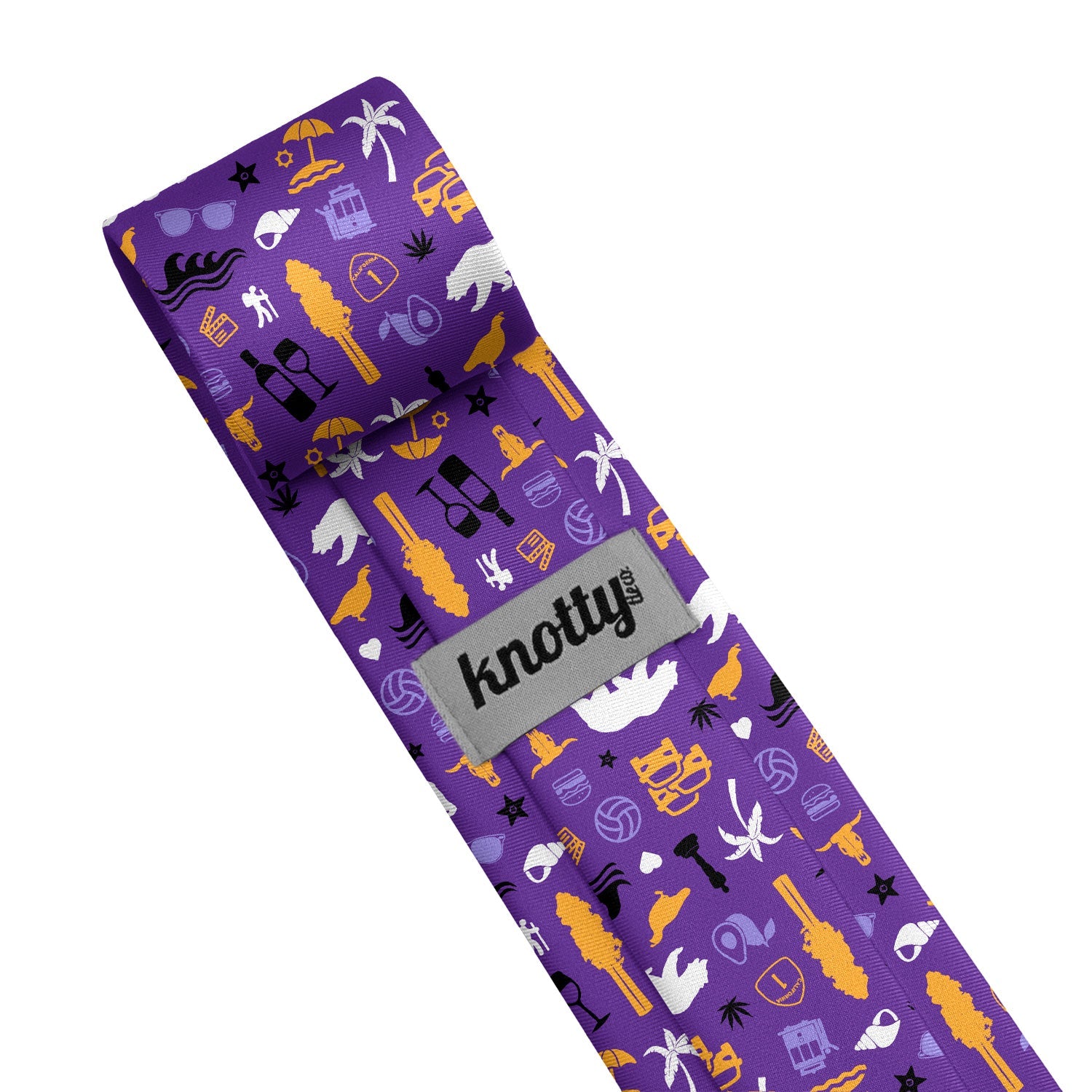California State Heritage Necktie - Tag - Knotty Tie Co.