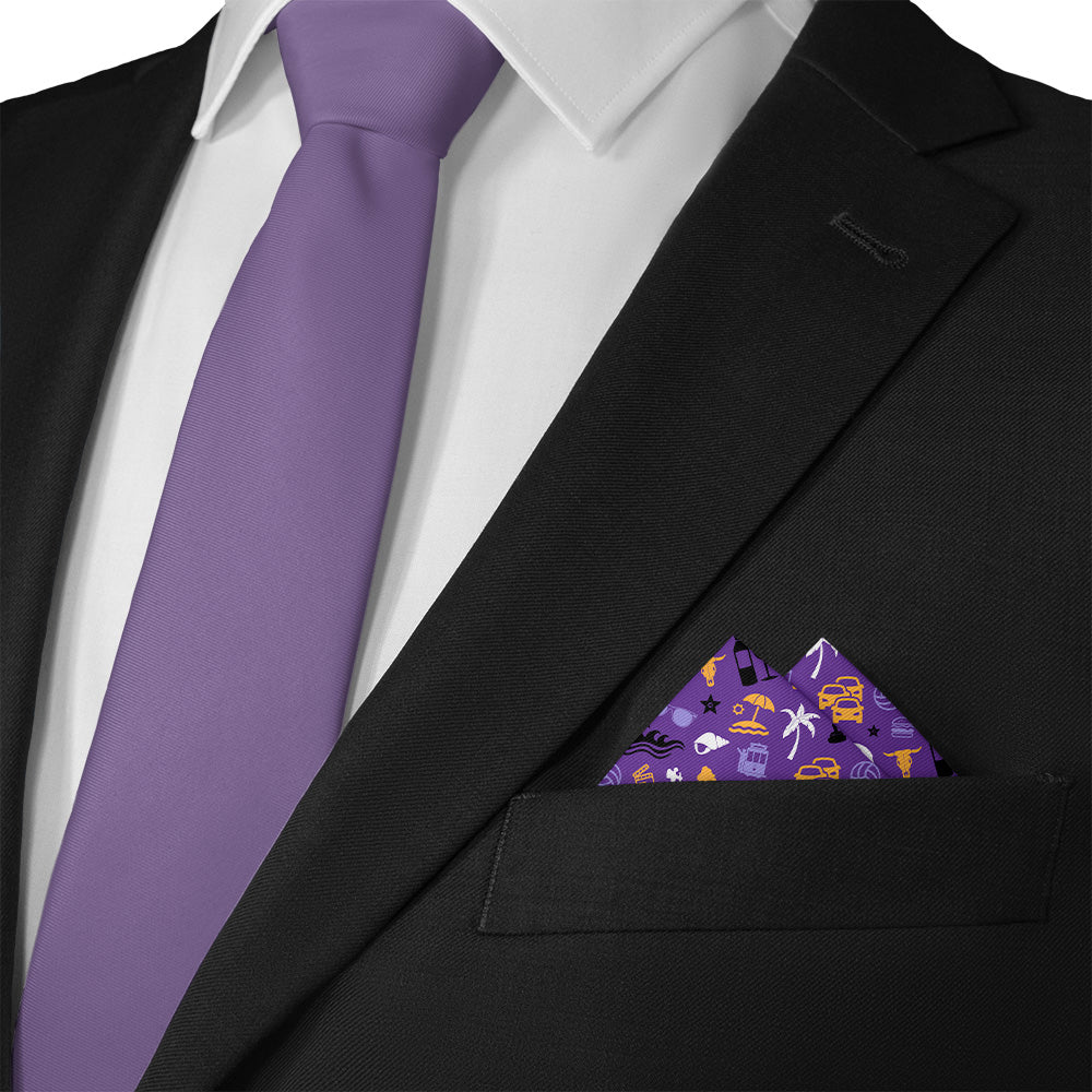 California State Heritage Pocket Square - Matching Necktie- Knotty Tie Co.