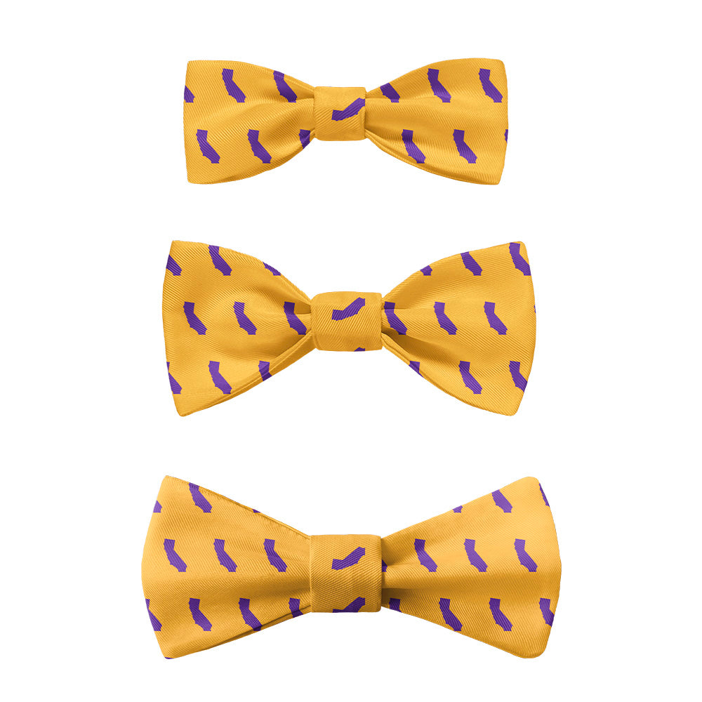 California State Outline Bow Tie -  -  - Knotty Tie Co.