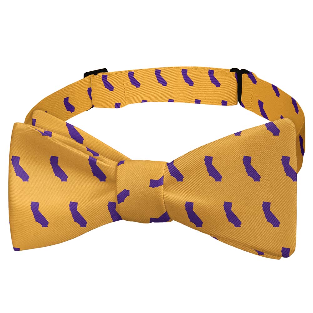 California State Outline Bow Tie - Self Tie Bow Tie - Knotty Tie Co.