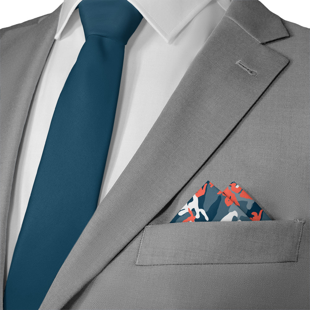 Camo 1 Logo Pocket Square