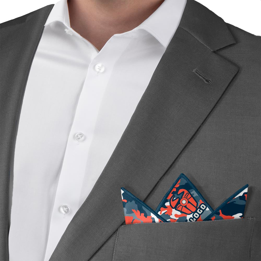 Camo 1 Logo Pocket Square