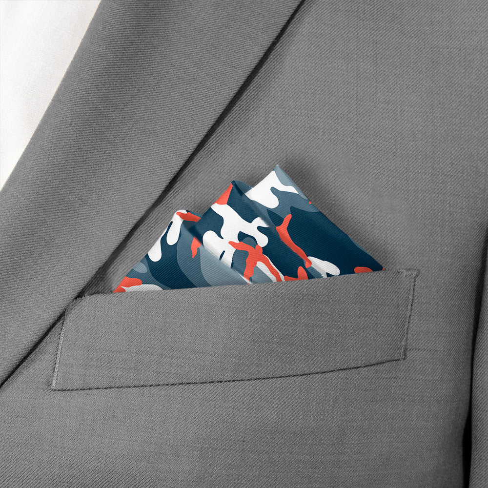 Camo 1 Logo Pocket Square