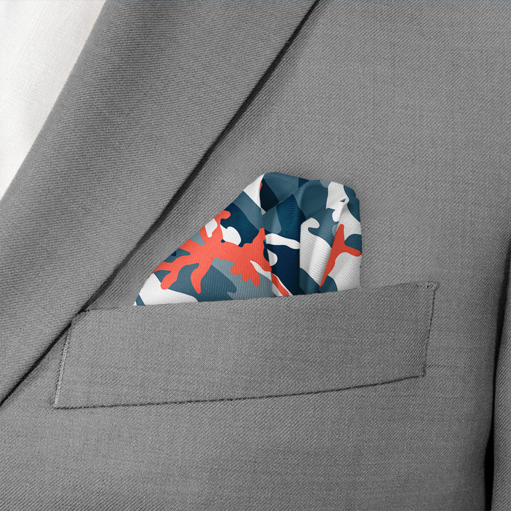 Camo 1 Logo Pocket Square