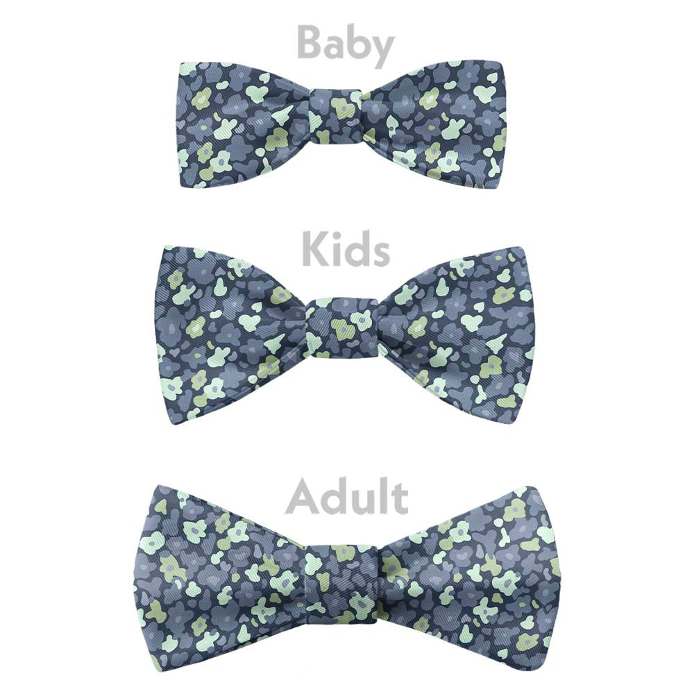 Camo Floral Bow Tie - Bow Sizes - Knotty Tie Co.