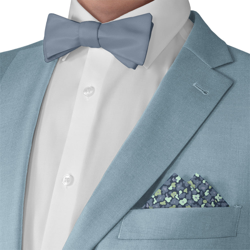 Camo Floral Pocket Square - Matching Bow Tie - Knotty Tie Co.