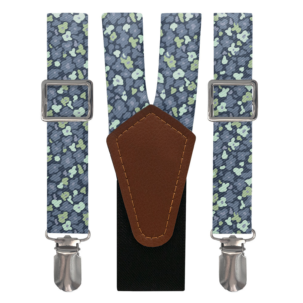 Camo Floral Suspenders - Main View - Knotty Tie Co.