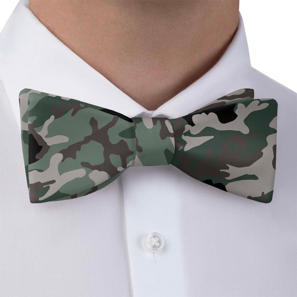 Camo Bow Tie - Bow Tie with Dress Shirt - Knotty Tie Co.